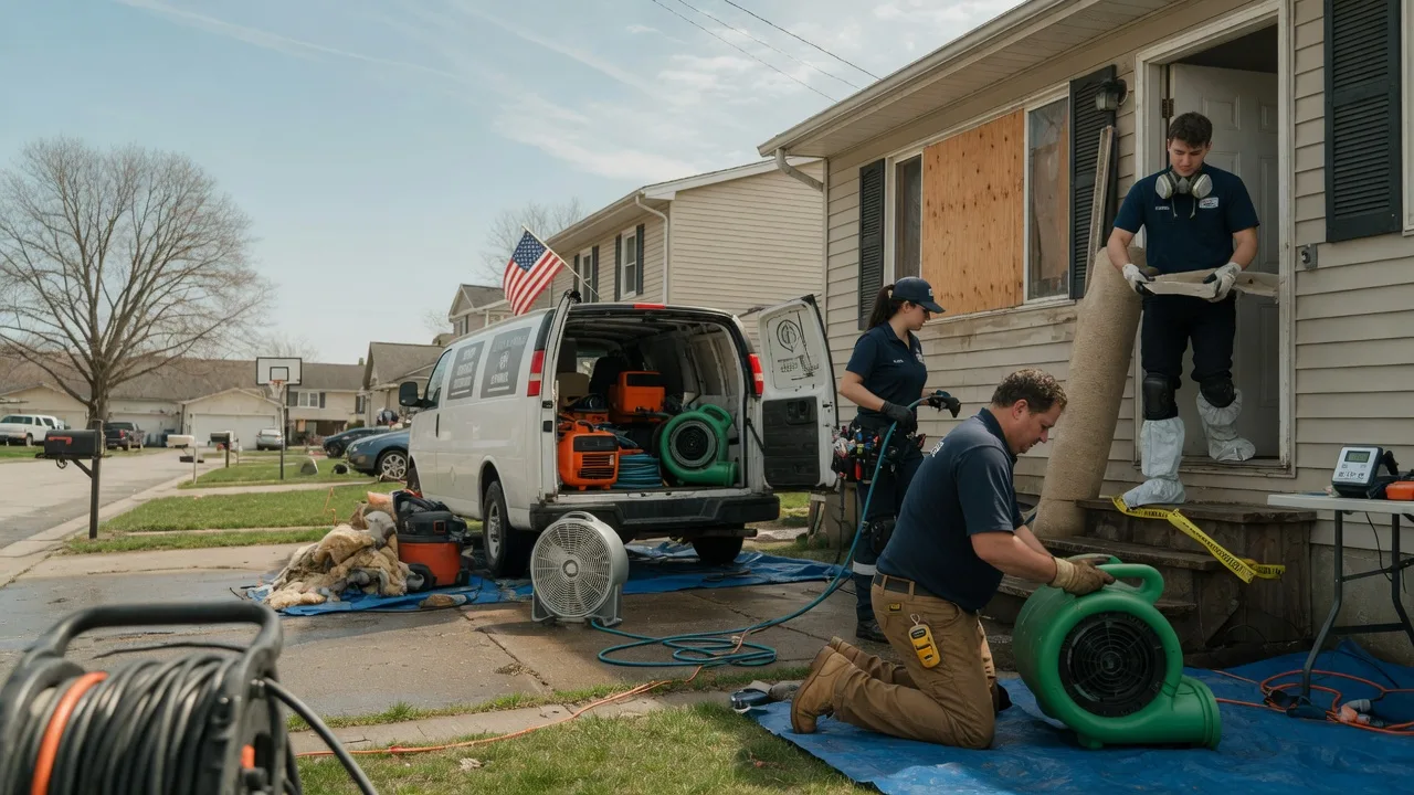 Water Damage Restoration in Baileys Harbor, WI near me